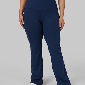 32 Degrees WOMEN'S HIGH-WAIST ACTIVE FLARE PANT Size LINKY INDIGO / L